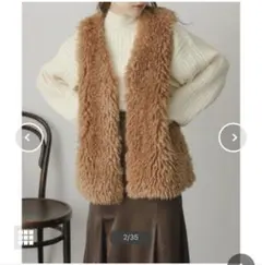 プードルファーベスト ベスト