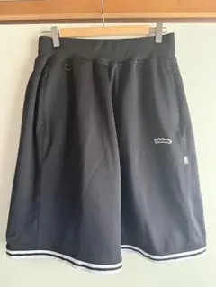 ballaholic バスケットボールスカート 黒 ストライプ付き