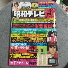 昭和テレビ黄金伝説　週刊実話増刊1月8日号