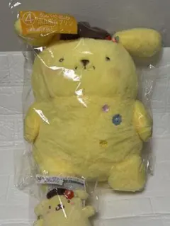 サンリオ当たりくじ　ポムポムプリンぬいぐるみ
