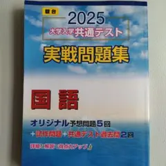 国語 大学入学共通テスト 実戦問題集 2025駿台・国語