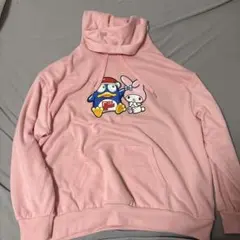 SANRIO CHARACTERS x DONPEN パーカー ピンク L