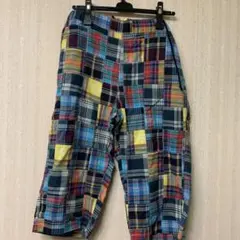 カールヘルム　チェックパッチワークパンツのサムネイル