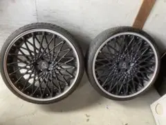 マンダリン❗️22インチホイール M26 CROSS FANG｜MID WHEELS｜日本品質の安全と技術を誇るマルカ