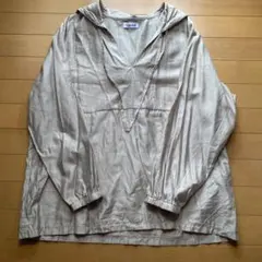 しまむら　FLASH BLUE フラッシュブルー　シアーパーカー Mサイズ