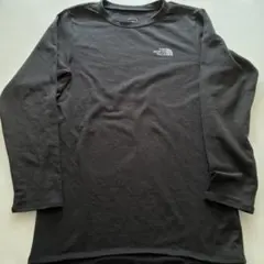 No.10the North Face kids130 黒ロンT 美品