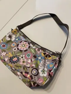 lesportsac 花柄　ショルダーバッグ　レスポ
