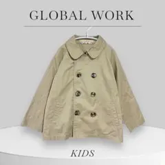 グローバルワーク　キッズ　トレンチコート　春コート　上着　ジャケット　M