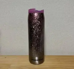 カンシェイプステンレスボトル クラックパープルグラデーション473ml