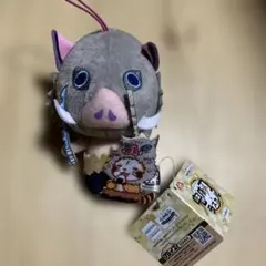 鬼滅の刃 ラスカル コラボマスコット 嘴平伊之助 ぬいぐるみ