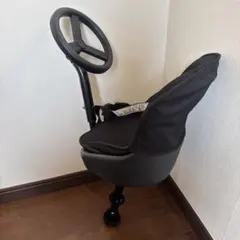 エアバギー ハンドル付きベビーシート ブラック