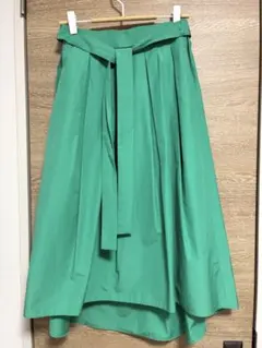 グリーン フレアスカート サイズ36