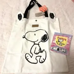 コラボ　CODELLO✖️SNOOPY スヌーピー バッグ 刺繍ステッカー
