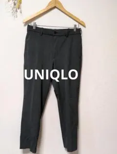 UNIQLO EZY アンクル パンツ ウールライク 2WAY ストレッチ