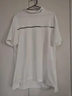 キャロウェイCallawayゴルフホワイト速乾モックネック半袖シャツLL