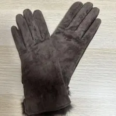 スウェード　手袋　レディース