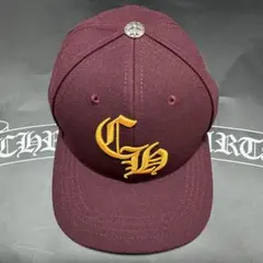 25新作クロムハーツCHROME HEARTS CH キャップボルドー