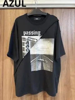 あと３日最終値下げ☆☆AZUL グラフィックTシャツ 黒
