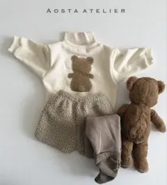 ˗ˏˋ新品未使用ˎˊ˗ aosta 2024冬 MTM トレーナー　90cm