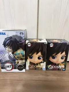 鬼滅の刃　冨岡義勇　SPM Qposket フィギュアセット