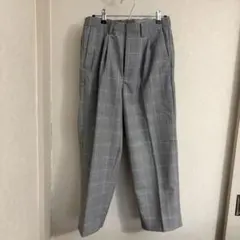ESTNATION グレンチェック 2タック パンツ