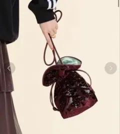 raybeams 巾着 ショルダーバッグのサムネイル