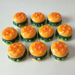 ハンバーガーチャーム 10個セット