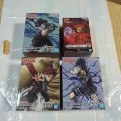 NARUTO-ナルトフィギュア　うずまきナルト　うちはイタチ　我愛羅　桃地再不斬