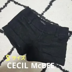 CECIIL McBEE 黒 ショートパンツ