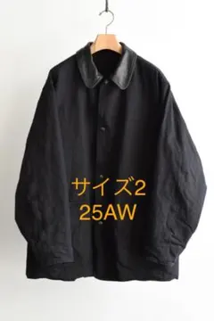 新品未使用 comoli 25AWデニムレザーワークジャケット