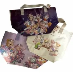 香港ディズニー20th 限定ショッピングバック3個セット　Sサイズ