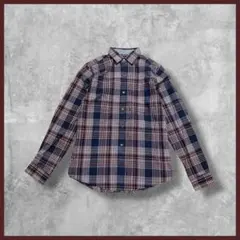 US古着 VAN HEUSEN ヴァンヒューゼン チェックシャツ 長袖 Sサイズ