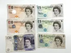 旧イギリス・紙幣セット計55ポンド 2026年最新】イギリス 20ポンド 紙幣の人気アイテム - メルカリ