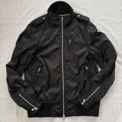 【美品・人気】チャオパニック ライダースジャケット風ブルゾン/MA-1