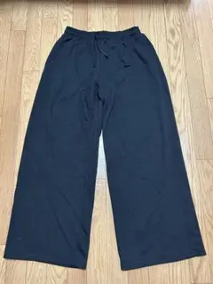 ユニクロスウェットパンツ黒