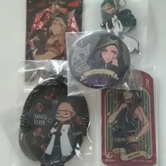 ツイステ ジャミル ５点セット 缶バ アクスタ ラバチャ カード