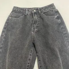 ブラックワイドレッグデニム　最終値下げ