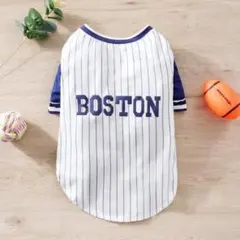 【Sサイズ】小型犬用 服 ユニフォーム BOSTON　野球