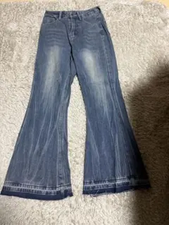 ブーツカットデニム M ダークブルー　新品　タグなし