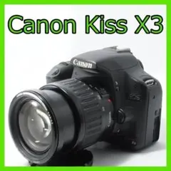 少シャッター数✨Canon Kiss X3✨シングルレンズ✨スマホ転送 ✨Canon Kiss X3✨ダブルレンズ✨シャッター数少✨スマホ転送✨ - メルカリ