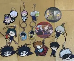 呪術廻戦 アクリルキーホルダー ほか14個セット