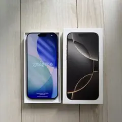 【バッテリー100%】iPhone 16 Pro Max ナチュラルチタニウム