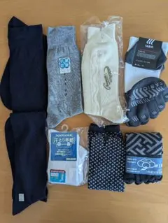 最終値下げ【８点セット未使用２５〜２７cm】メンズ靴下送料込み