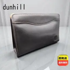 dunhill サイドバッグ レザー クラッチ ブラック No.10 ITALY