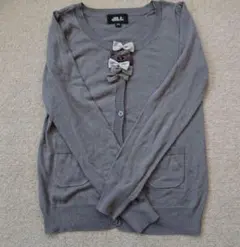 ジルスチュアート　リボン☆カーディガン