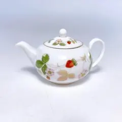 ウェッジウッド ワイルドストロベリー ミニチュア ティーポット　|5219|のサムネイル