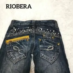 RIOBERA リオベラ　デニムパンツ　ブーツカット　size24