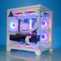 白ゲーミングPC RTX2070SUPER i7-10700 新品ケース - メルカリ