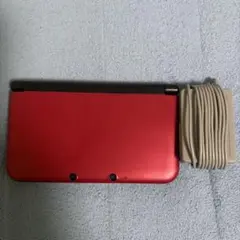 Nintendo 3DS LL レッド/ブラック 本体 純正充電器付き