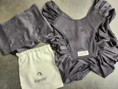 Konny 抱っこ紐　チャコールグレー メッシュ　Mサイズ